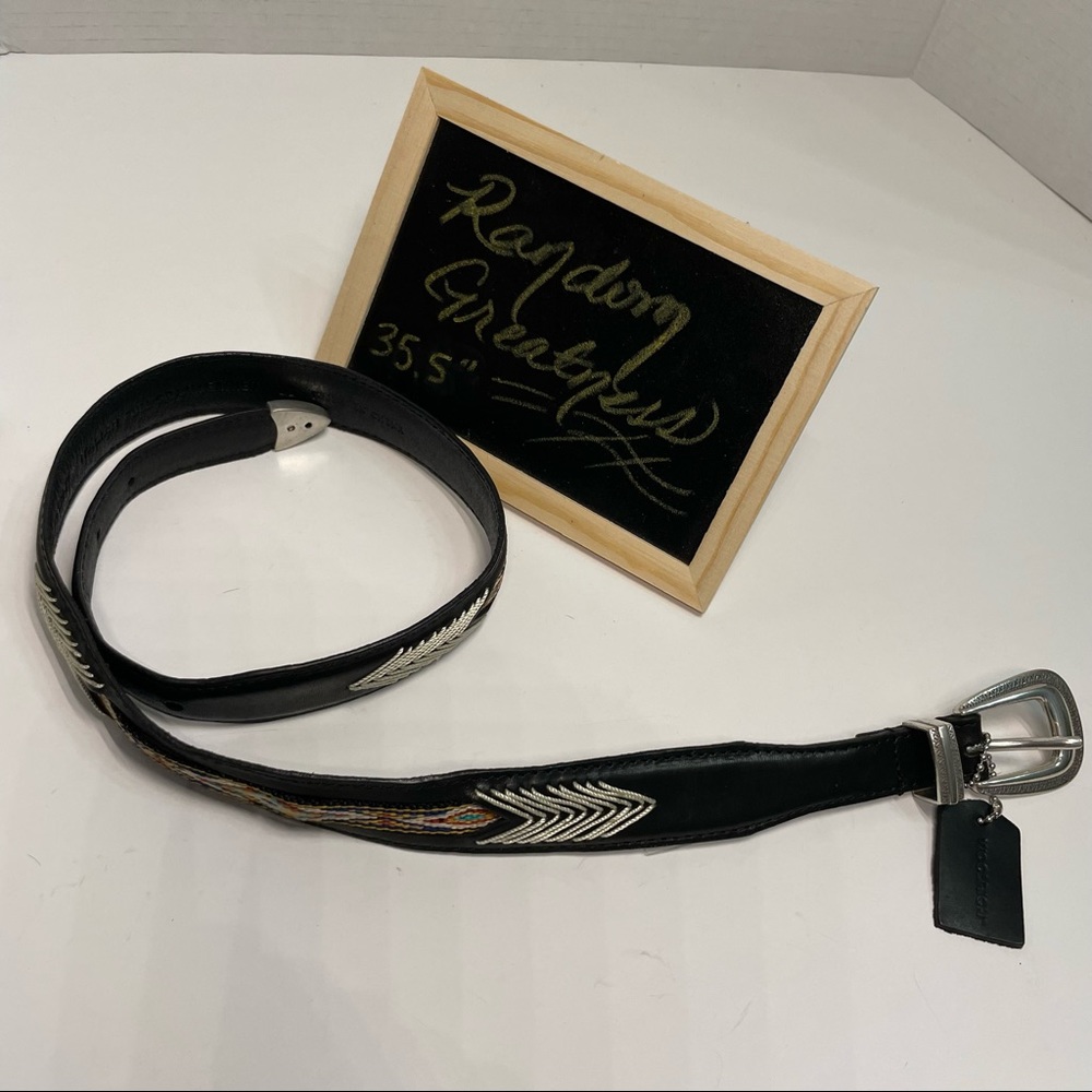 Vintage Woolrich Leather Belt